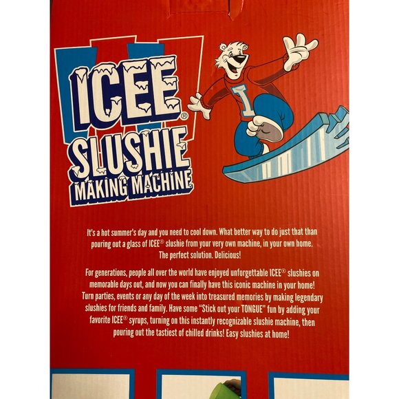 ICEE Home Slushie Maker with 4 Syrup Packs - New Ice Machine In Box - Picture 2 of 9